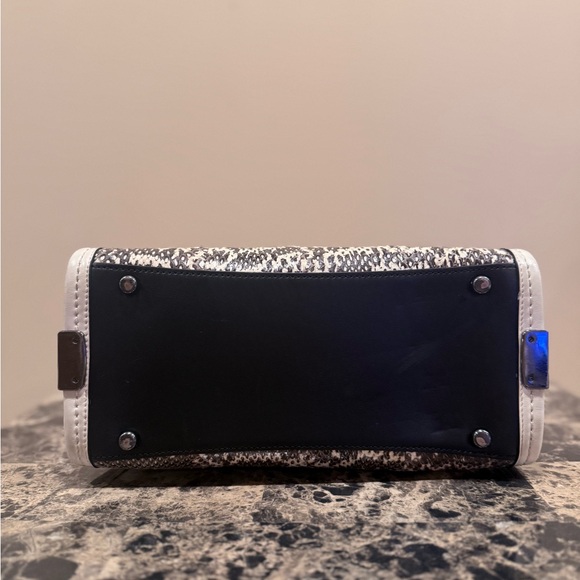 Coach Swagger 27 Exotic Genuine Snakeskin Colorblock - Picture 8 of 16